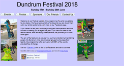 Desktop Screenshot of dundrumfestival.ie